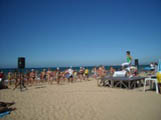 Praia da Rocha - Aula de Aeróbica